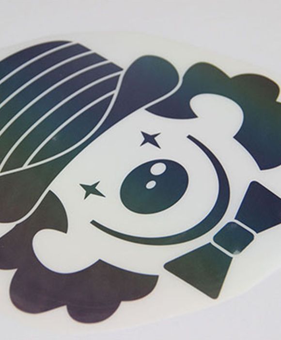 Multicolor heat transfer sticker
